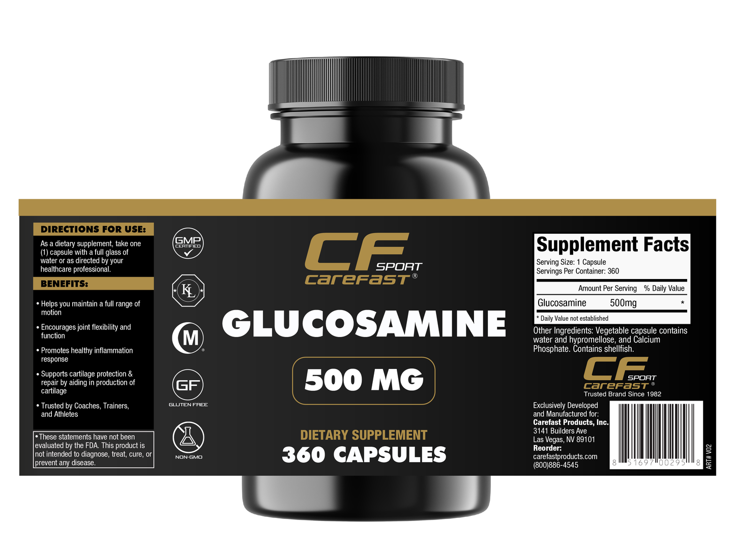 GLUCOSAMINE | 500mg