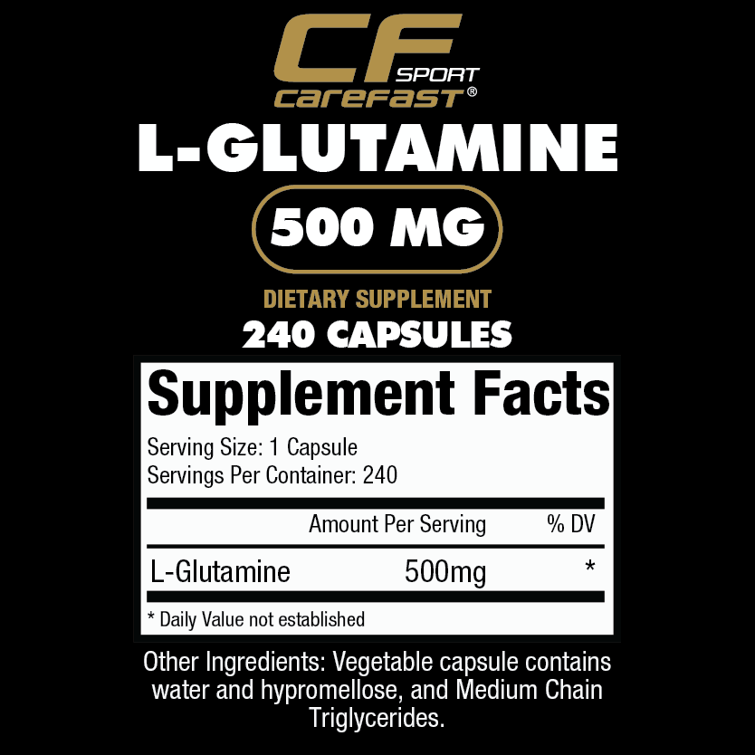 L-GLUTAMINE | 500mg